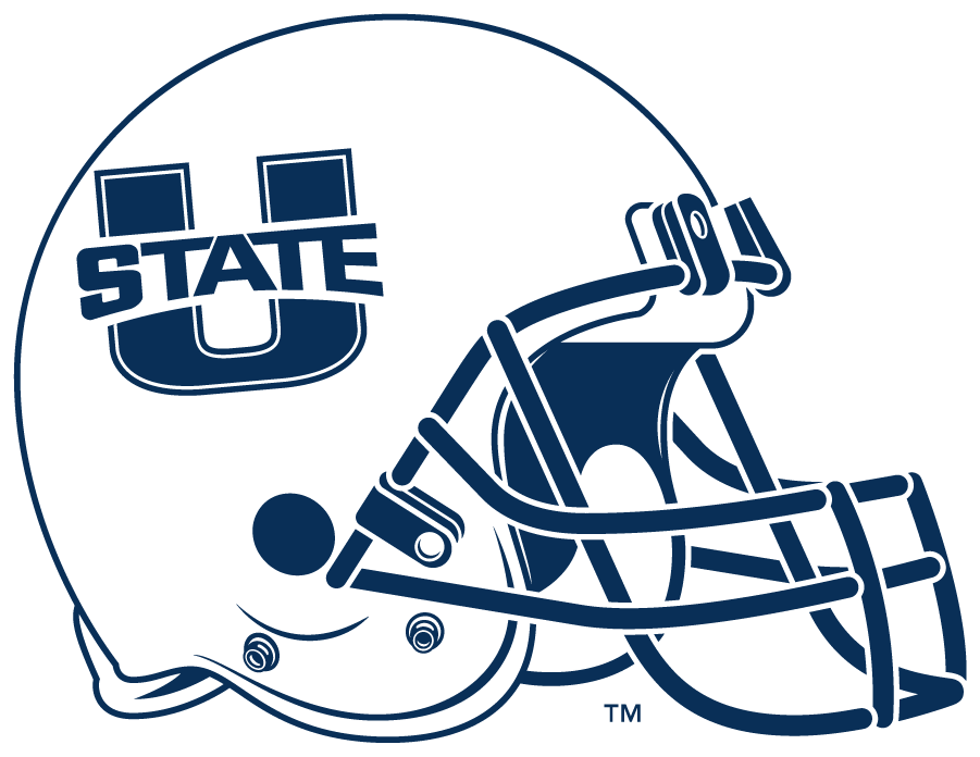Utah State Aggies 2012-2013 Helmet Logo v2 diy iron on heat transfer